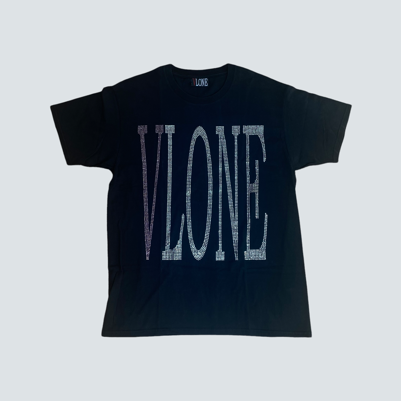 vlone logo linestone t - Tシャツ/カットソー(半袖/袖なし)