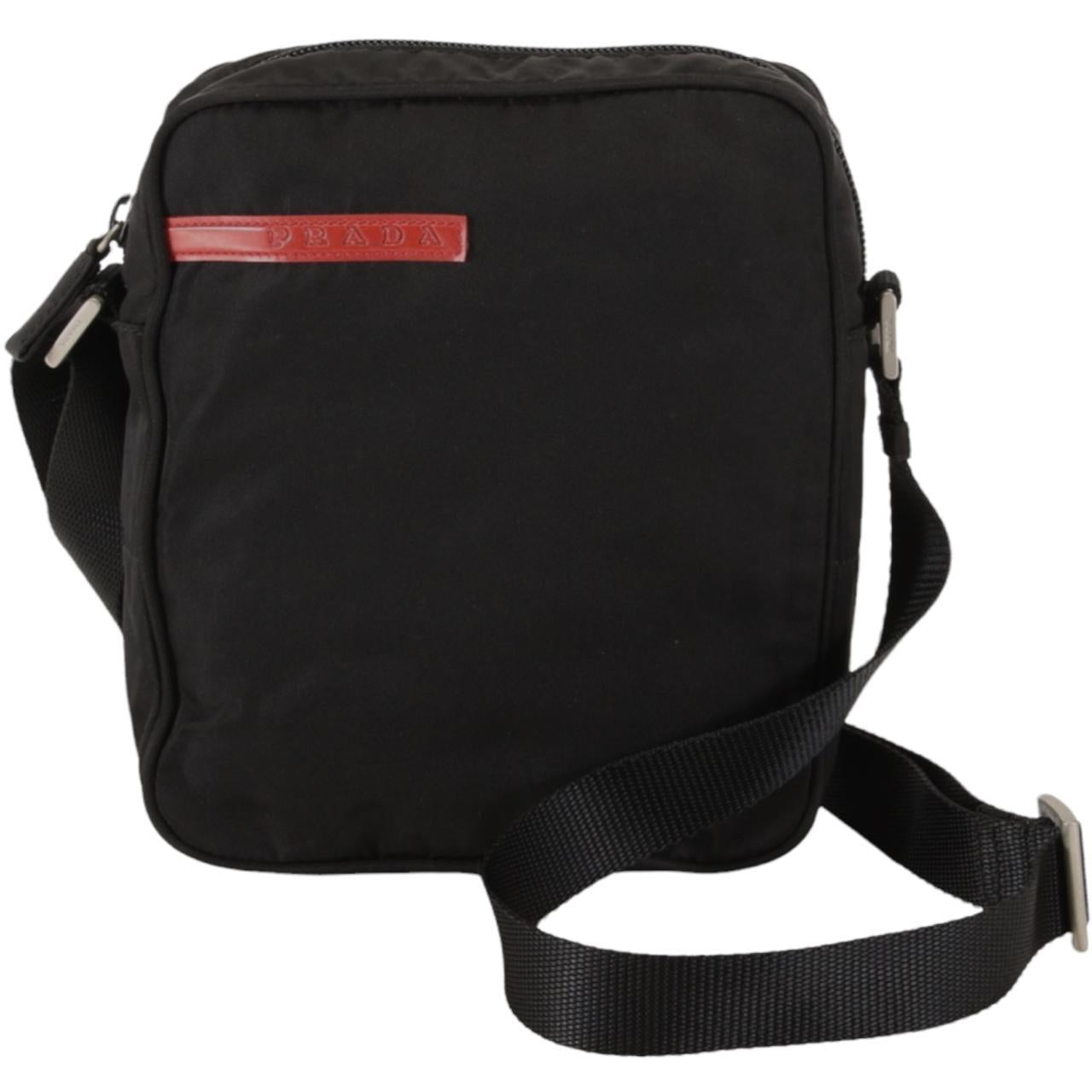 Authentic Prada Sport nylon Black Shoulder Bag – Rich Archive