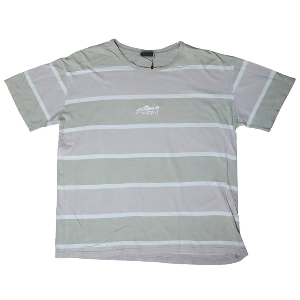 Stussy designs Men's Short Sleeve stripped tshirt