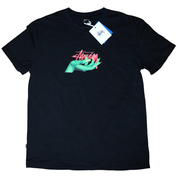 Stussy wicked logo hand t-shirt