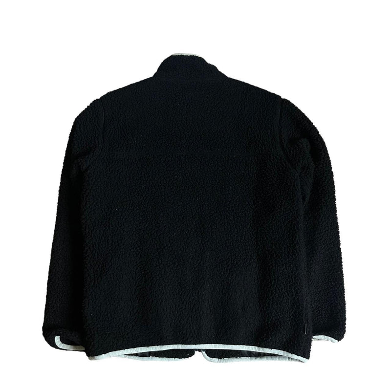 Stussy Black Zip up Fleece