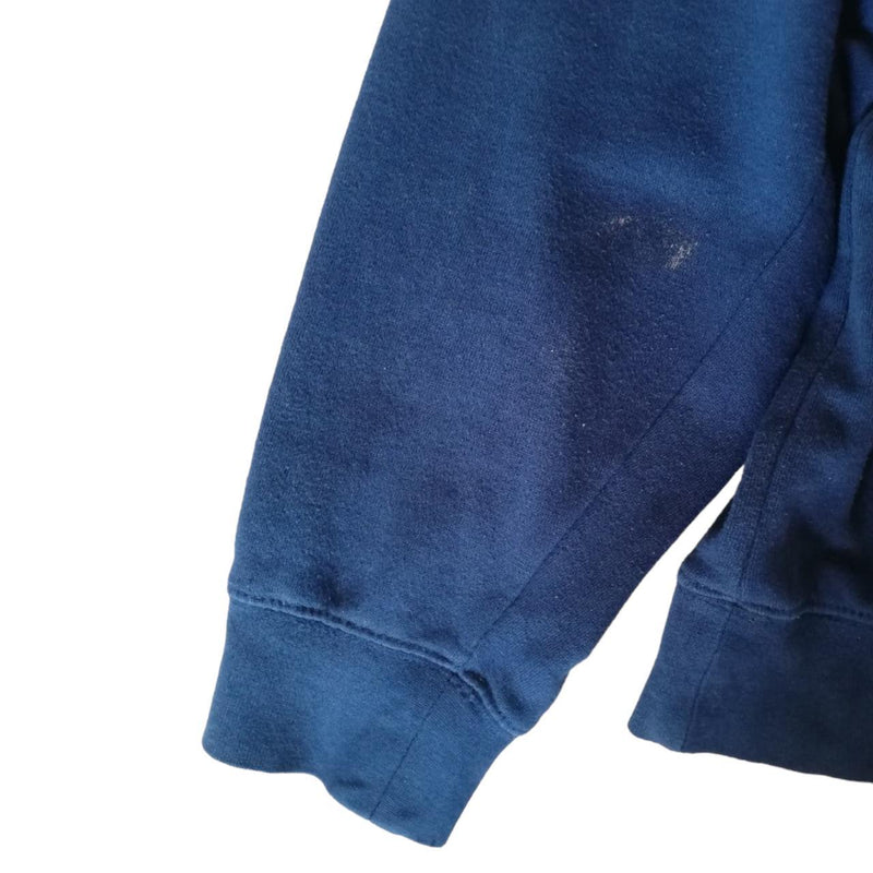 STUSSY Crown sweat shirt navy blue Vintage trainer USA made decalogo Stussy 90s archive rare