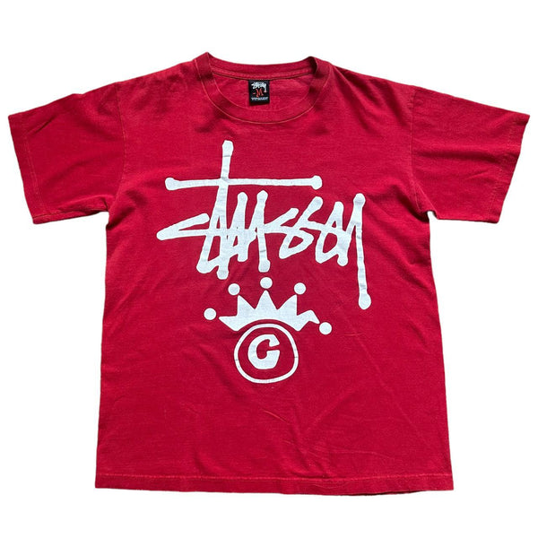 Stussy Logo red T-shirt