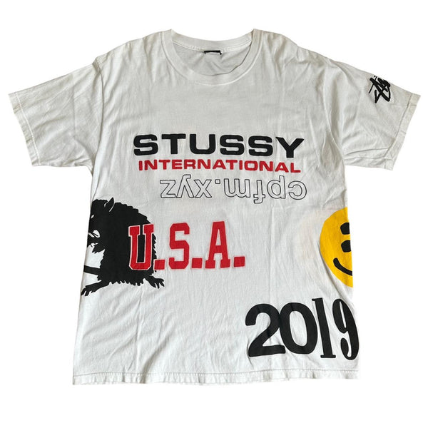 Stussy Men's Short Sleeve CPFM white