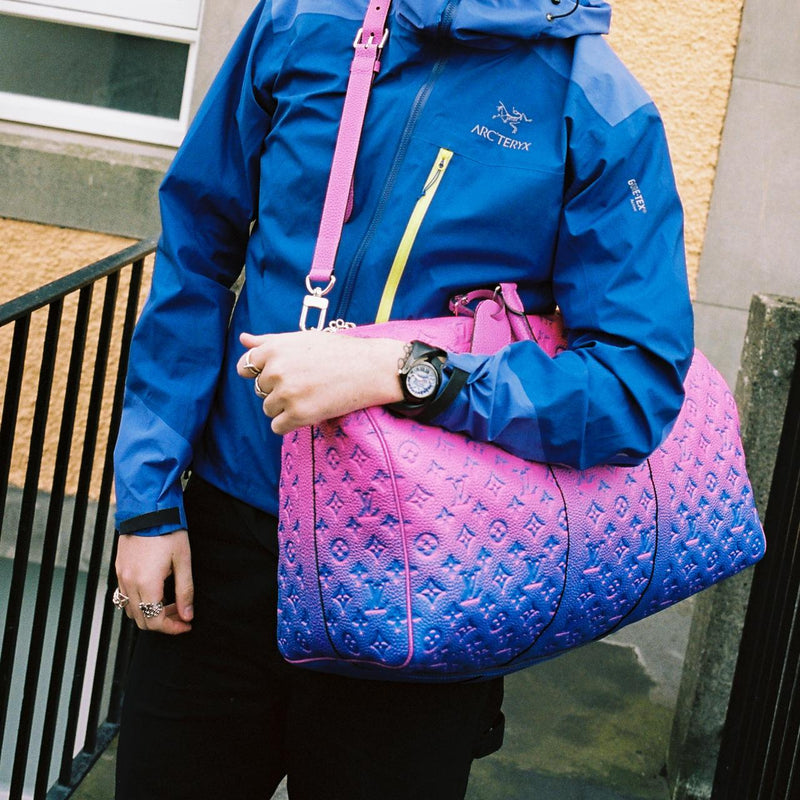 Pink and discount blue louis vuitton