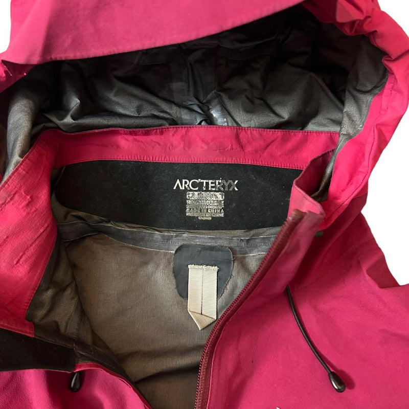 Arc'teryx Burgundy pink Goretex Jacket AR