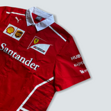 Red authentic Ferrari F1 short sleeve shirt (M)