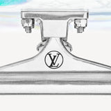 Louis Vuitton Virgil watercolour Skateboard