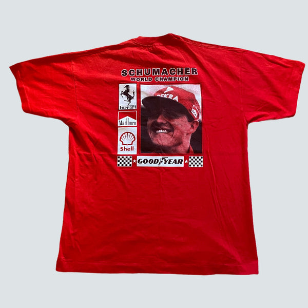 Ferrari F1 Michael Schumacher championship Marlboro Tee (XL)