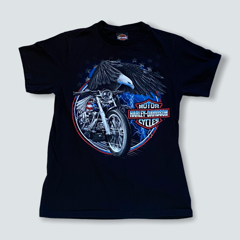 Harley Davidson cycles biker tee (S)