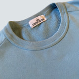 Light blue stone island pocket crewneck (L)