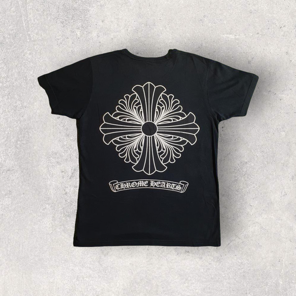 Chrome hearts Black short sleeve Pocket T shirt (M)