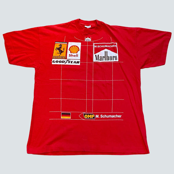 Ferrari F1 Michael Schumacher championship Marlboro Tee (XL)