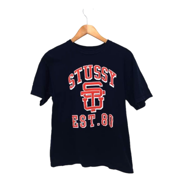 Stussy Men's Crew Neck Short Sleeve T-shirt