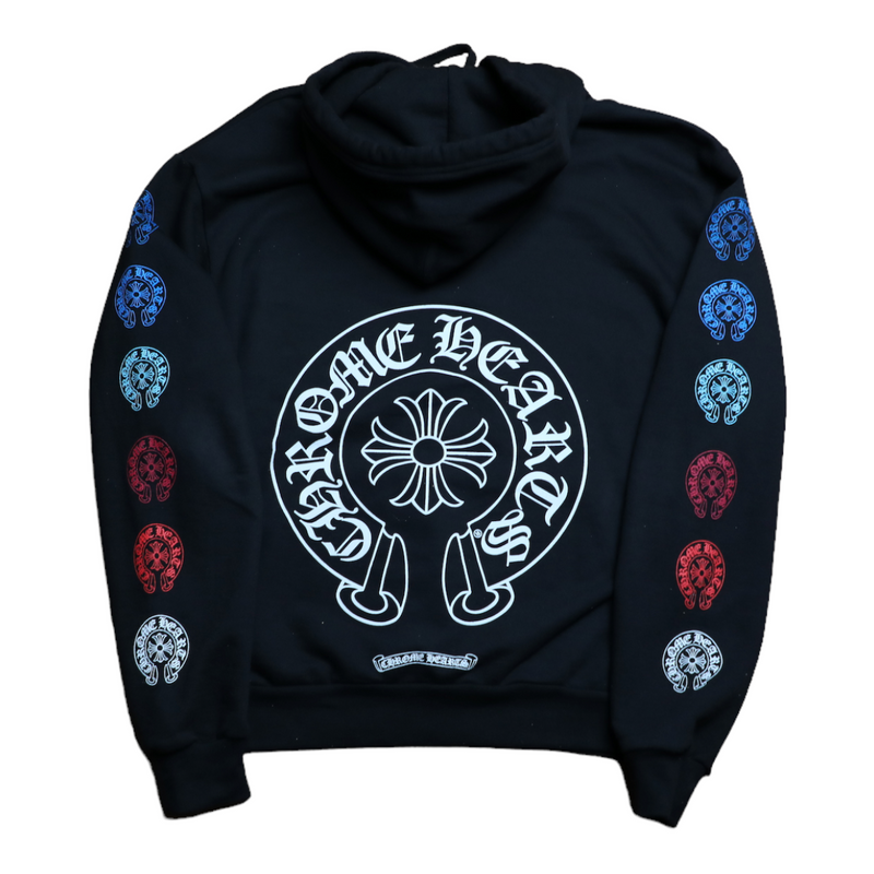 Chrome Hearts multicoloured Logo Horseshoe Sweatshirt Pullover Hoodie