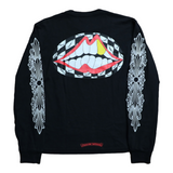 Chrome Hearts x Matty Boy Back Chomper Print Long Sleeve T-shirt