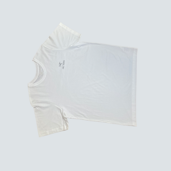 Arc'teryx White 19FW Logo T-SHIRT (L)