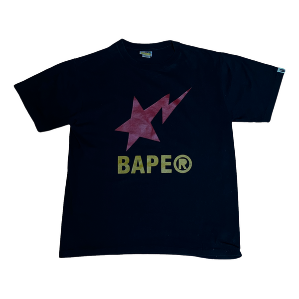 Bape Sta Logo A Bathing Ape T-shirt (L)