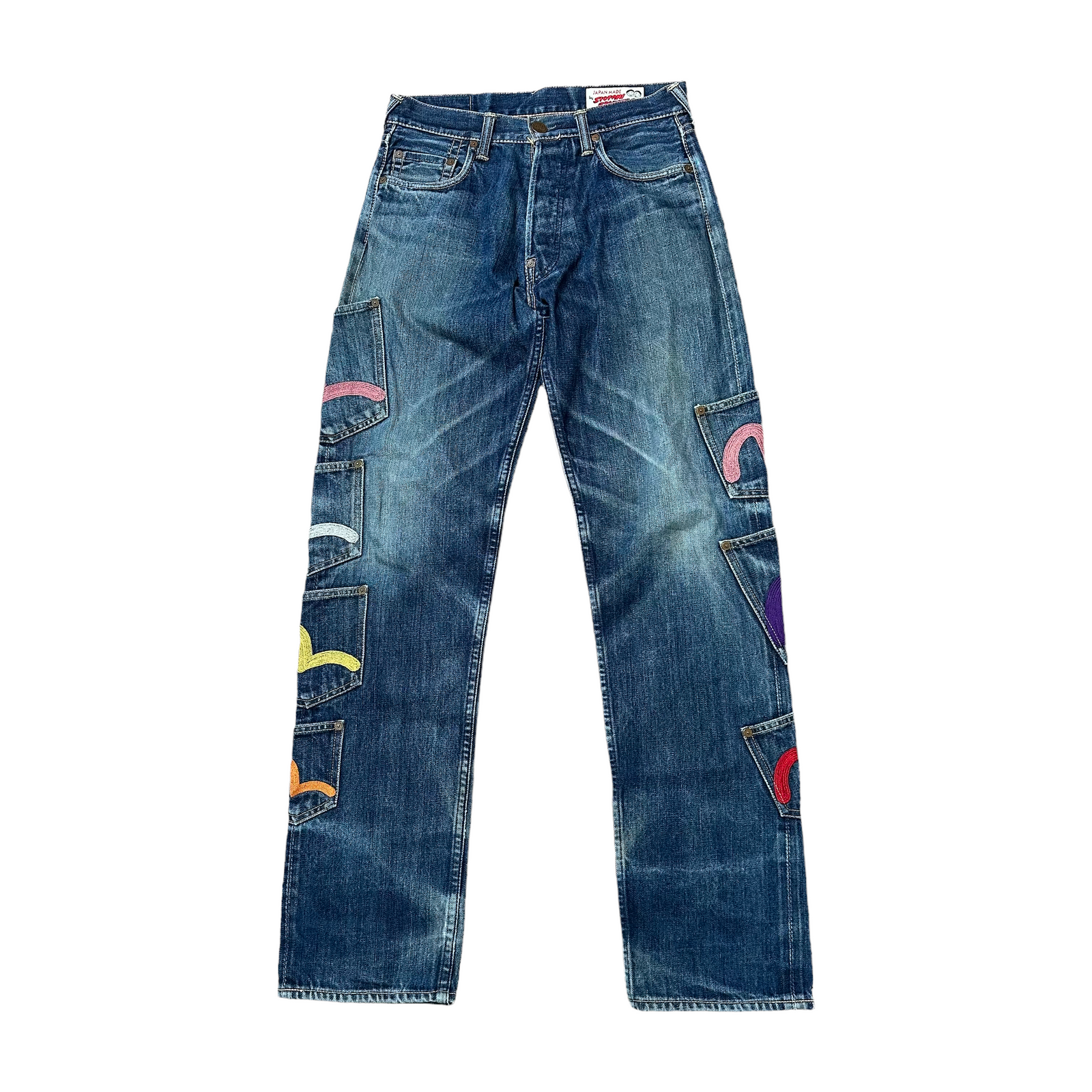 Evisu Multi Pocket Jeans – Rich Archive Evisu Multi Pocket Jeans – Rich Archive