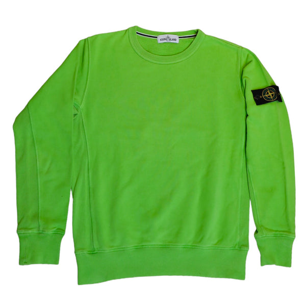 Green Stone Island Crewneck