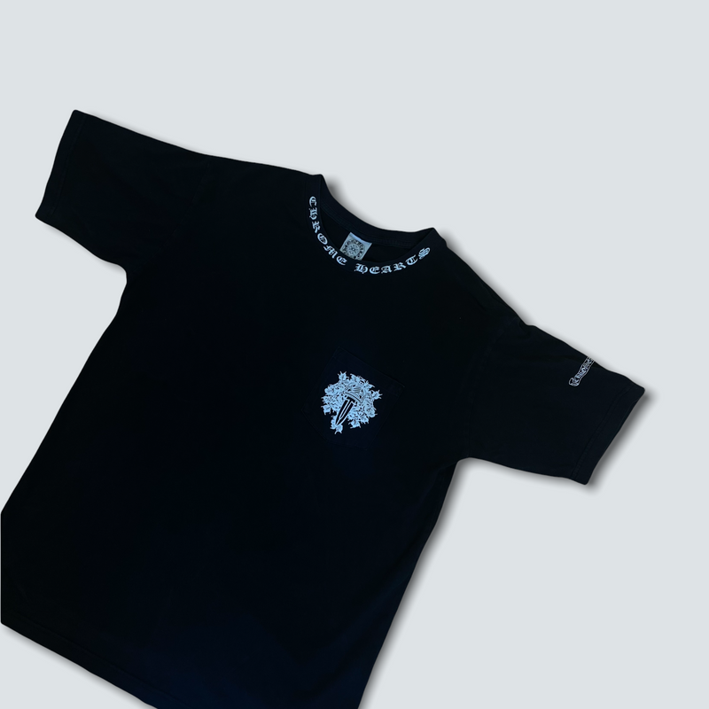 Chrome Hearts Black Pocket tee (M)