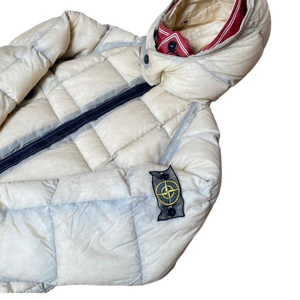 Stone Island A/W 2006 Opaque Down Jacket Tela Stella Hood (M)