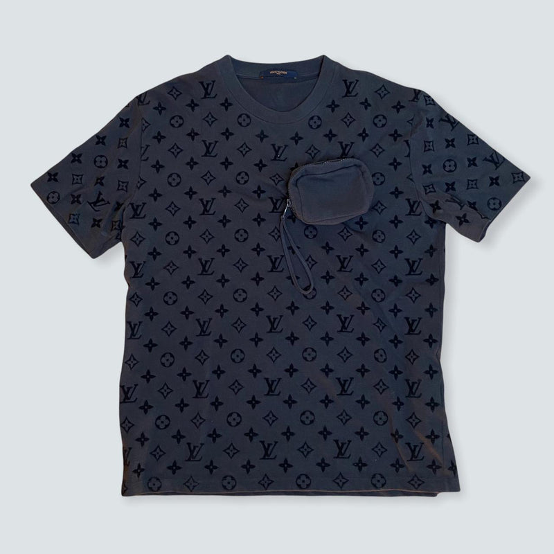 Hook-and-Loop Monogram Short Sleeve T-Shirt - Men - Ready-to-Wear