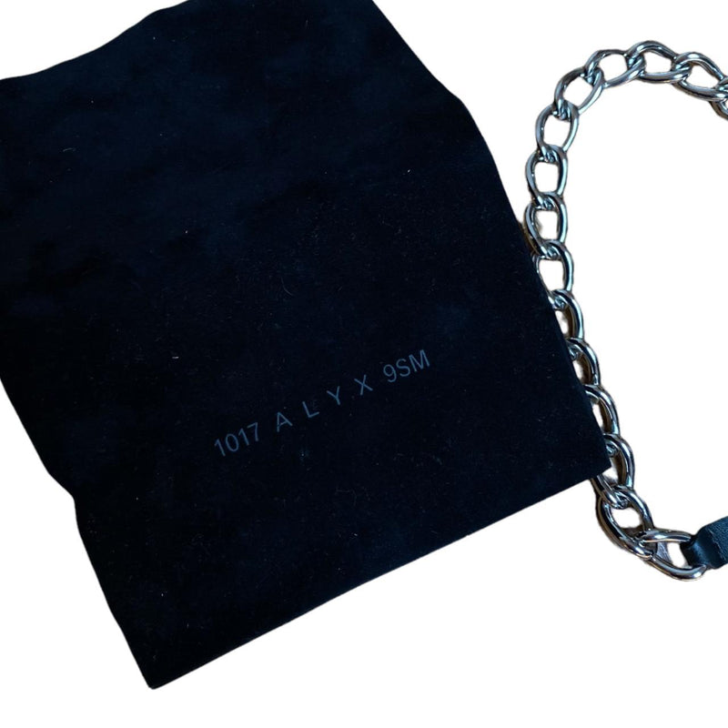 1017 ALYX 9SM Alyx 20AW CHAINLINK NECKLACE Chain Necklace Silver Black