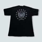 Vintage Chrome Hearts Black pocket tee with front and back graphic (XL)