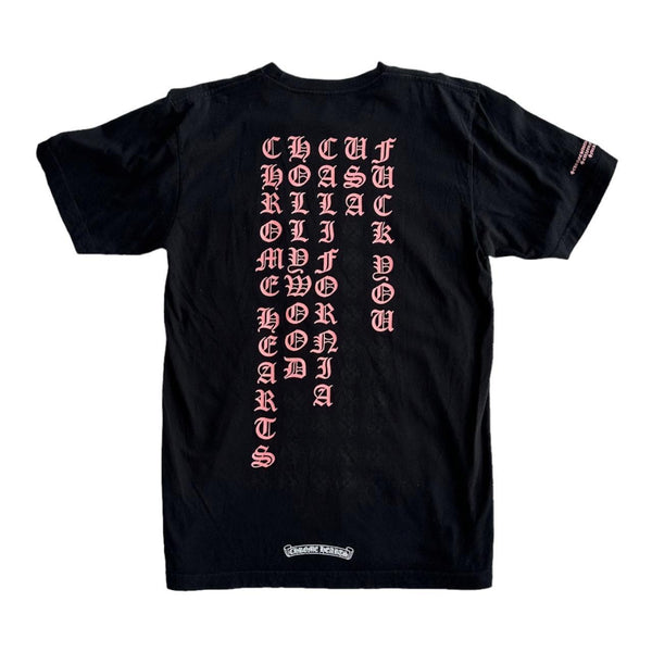 00s archive”Chrome Hearts”no sleeve tee Chrome Hearts Designers Block 2003 Security T-Shirt RARE