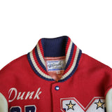 Whitesville 1982-1984 Madison Dunk Eagles, 38/ Award Jacket Red/Cream Patches