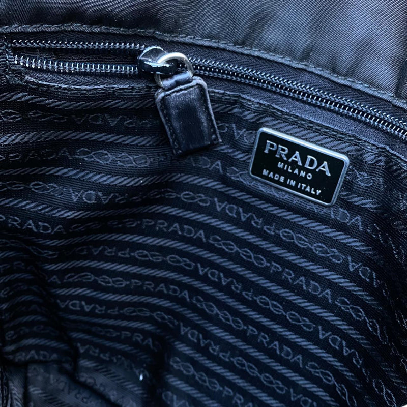 Authentic Prada nylon Black tote bag