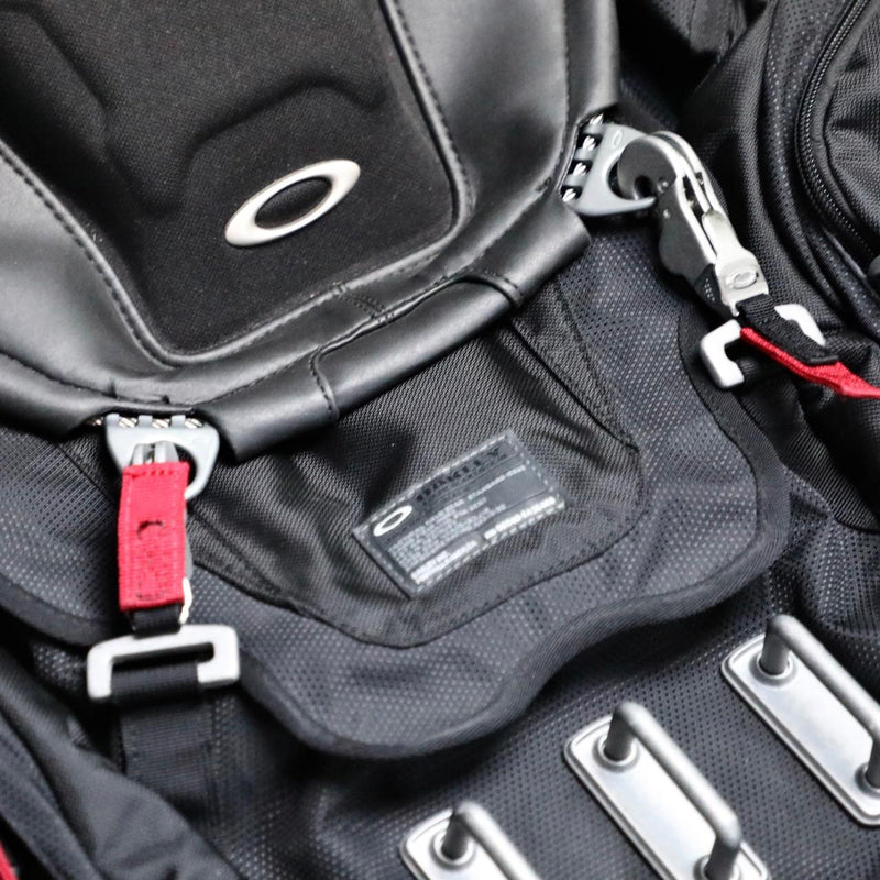 OAKLEY Black Red Kitchen sink backpack