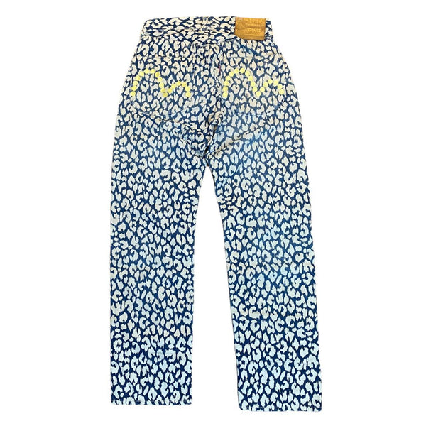 EVISU JEANS GOLF Fairway Limited Denim 2001F Leopard Golf