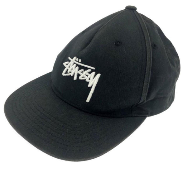 Stussy Black Logo Hat / Cap