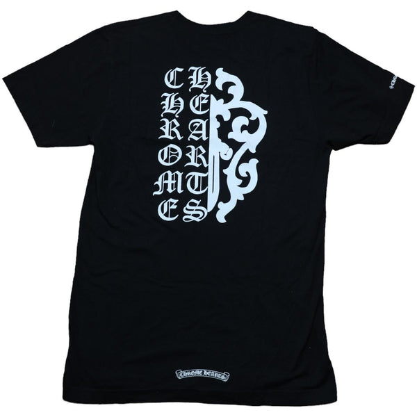 Chrome Hearts Black Pocket T-shirt with front and back graphic