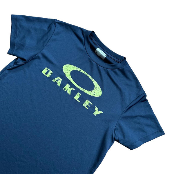 Oakley logo navy short sleeve T shirt