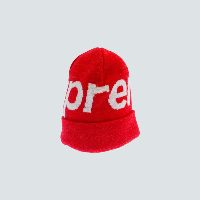 Supreme Big Logo Knitted Beanie