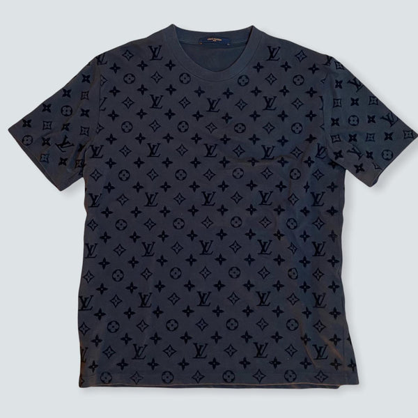 Louis Vuitton Velcro Detachable pocket HOOK-AND-LOOP MONOGRAM SHORT SLEEVE T-SHIRT Detachable pocket (Xl)