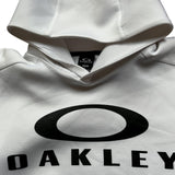 Oakley logo white Long sleeve hoodie