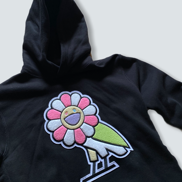 Takashi Murakami x OVO Surplus Flower Owl Hoodie Black (L)