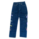 Evisu Multi Pocket Rainbow Denim Jeans - Paris Edition (30)