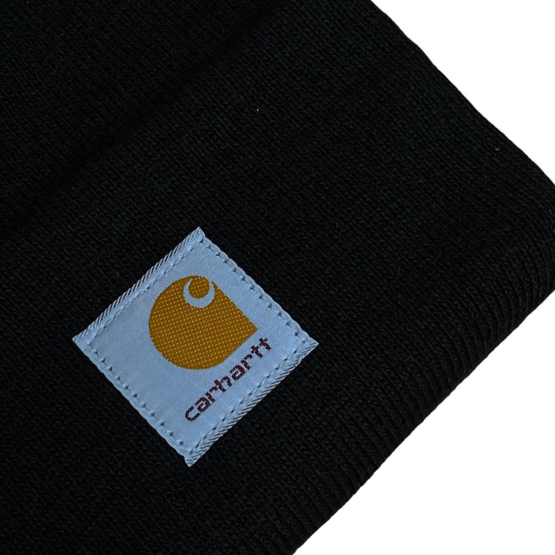 CARHARTT front logo beanie knit hat