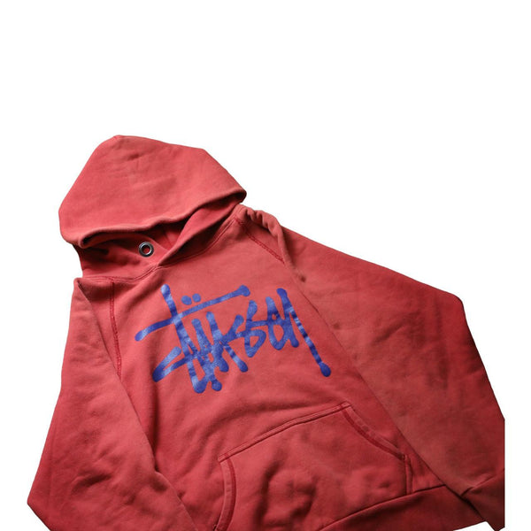 Stussy Red logo Hoodie