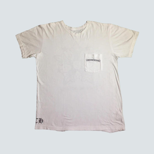 White Chrome Hearts Star Pocket T shirt (L)