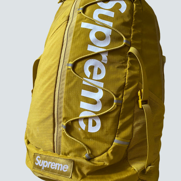 Supreme SS17 Acid green Backpack