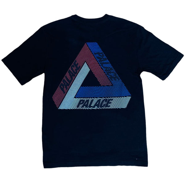 PALACE Red White Blue Large Logo Tee (S)