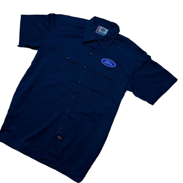 Navy Dickies Ford workwear shirt