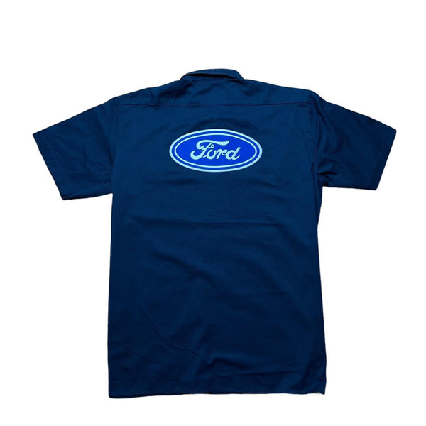 Navy Dickies Ford workwear shirt