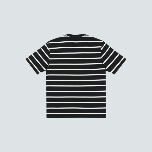 Palace HEALTHILY STRIPE T-SHIRT BLACK / WHITE (L)